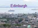 premi�re escale �cossaise : notre bateau ancr� devant Edimburgh