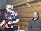 soir�e dans l'isba de Kolia avec Alla et d'autres amis de Iaroslav