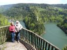 mai avec Svetla notre amie bulgare ; les gorges du Doubs