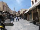 Rhodes : rue du centre ancien