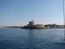 la tour de Naillac : on arrive � Rhodes, fin de la croisi�re et de ce voyage en Gr�ce