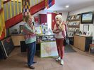 Nous visitons le petit mus�e consacr� � Guillaume de Rubrouk et aux traditions mongoles